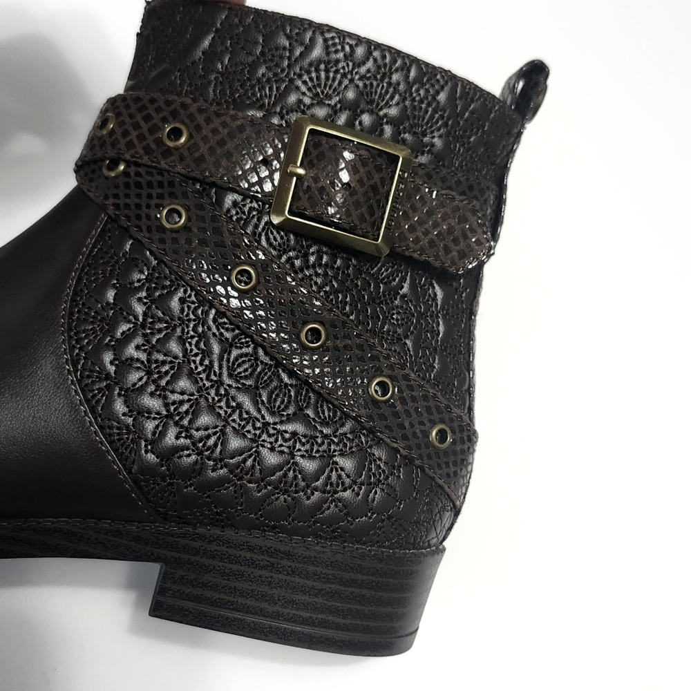 Desigual sz 6 ankle Boots Boho - Picture 6 of 17
